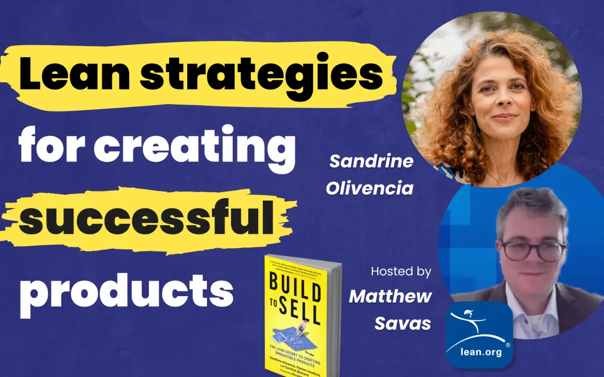 Build to Sell: lean strategies for creating successful products