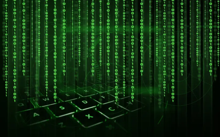 Keyboard in the Matrix